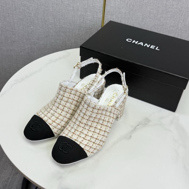 Ch**el heeled shoes